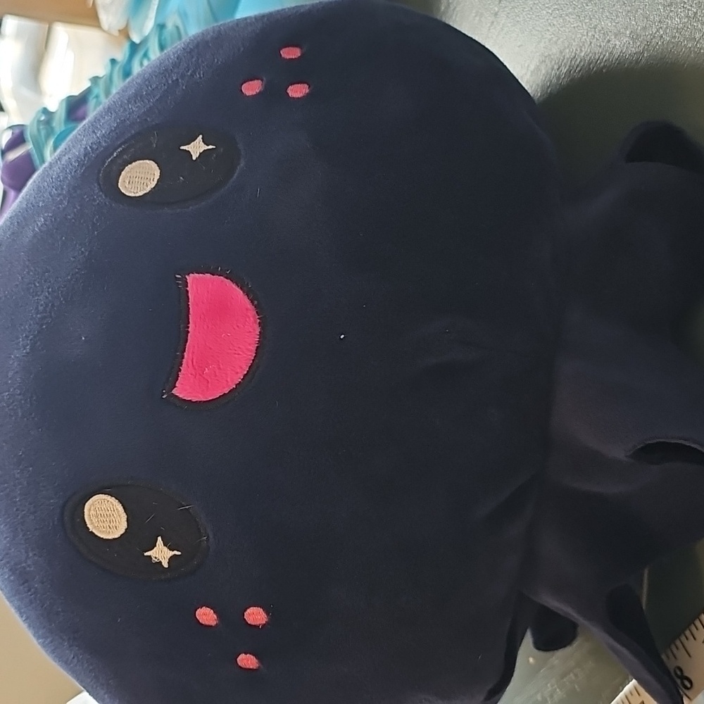 Yellow Plush Octopus Toy. Reversable EEZ. Clean Nice - Picture 6 of 6